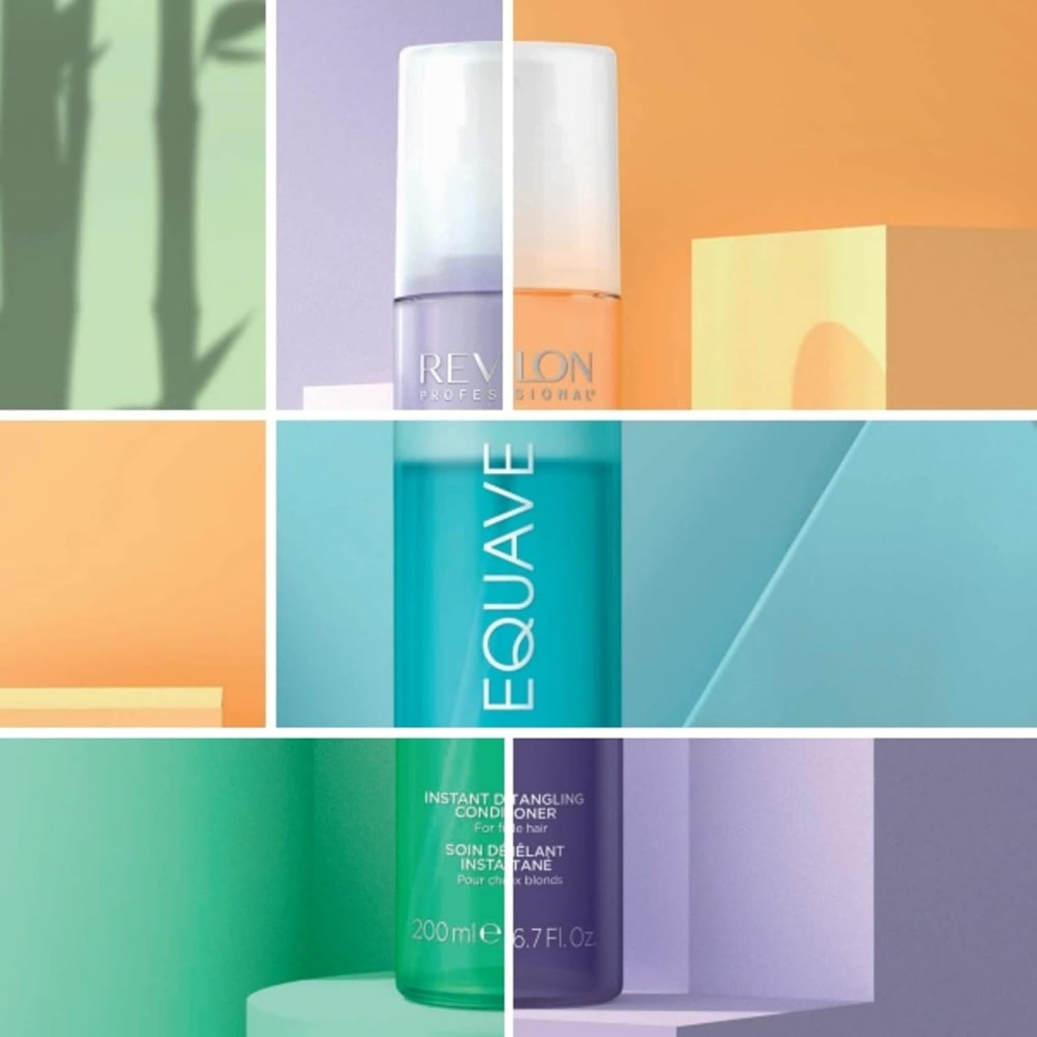 Revlon - Equave Soin Bi-Phase 200ml - Démêlant anti-reflets jaunes