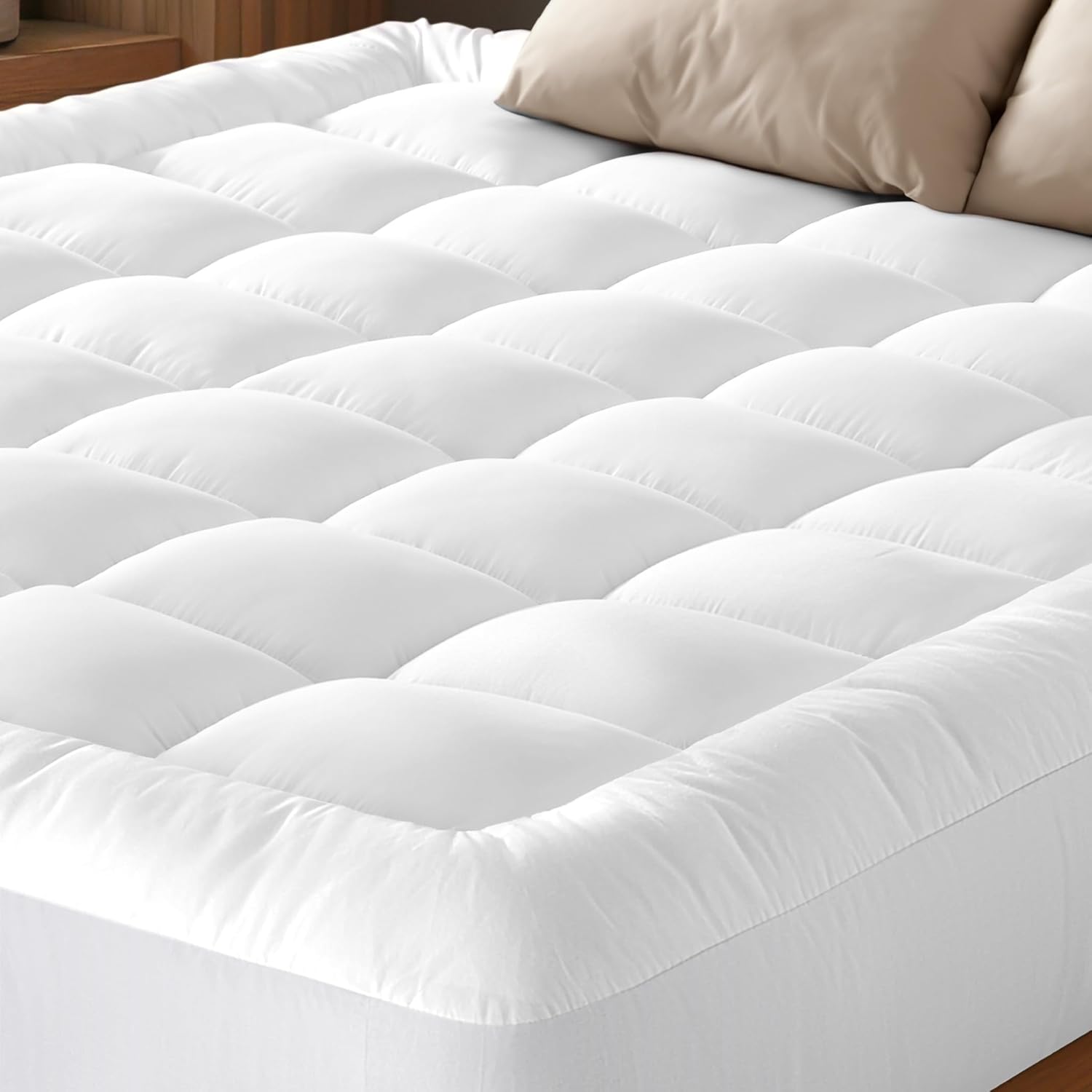 Surmatelas - Double Cloud-Like - 140x190cm - microfibre ultra-douce, respirant