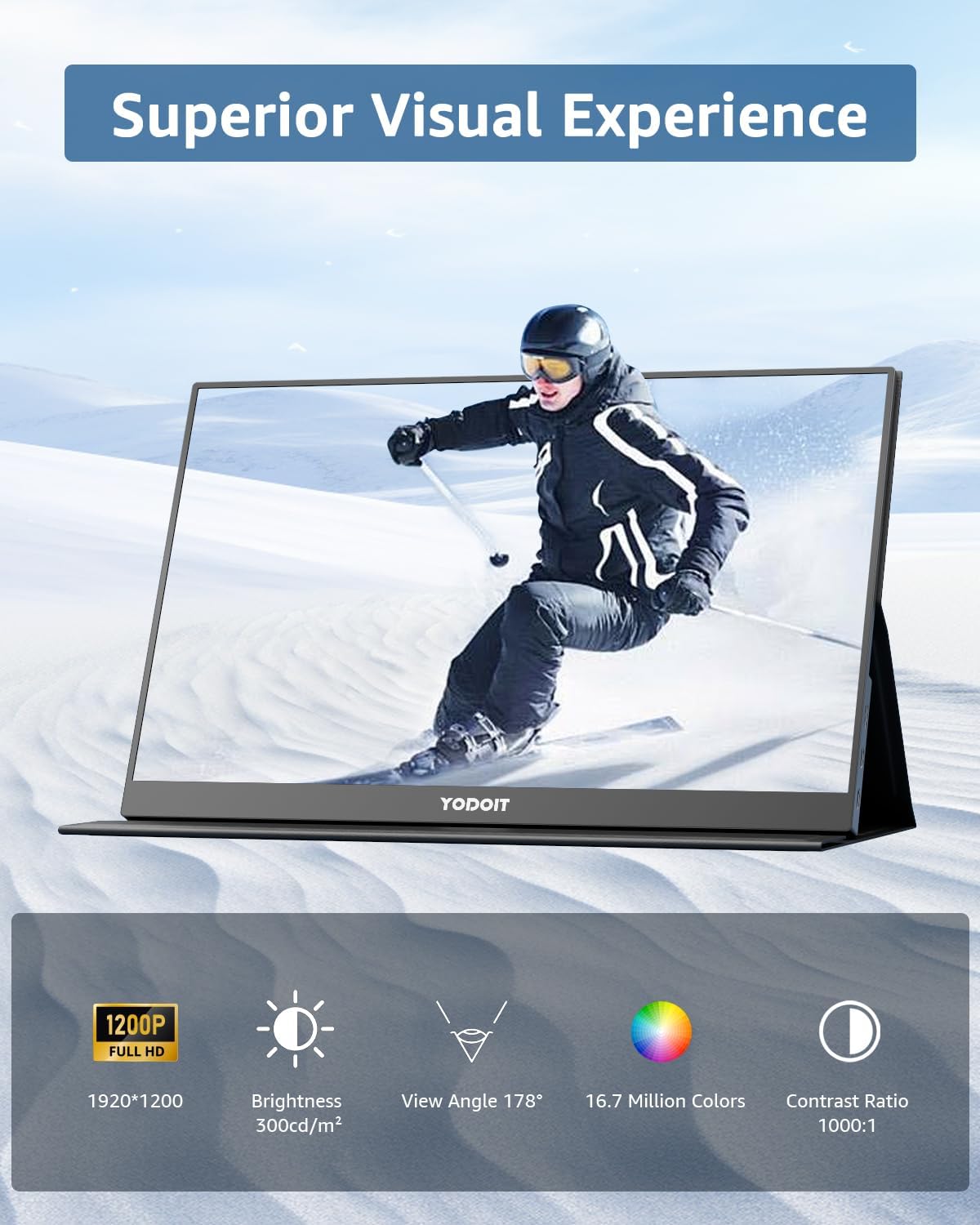 Yodoit - Écran portable 16