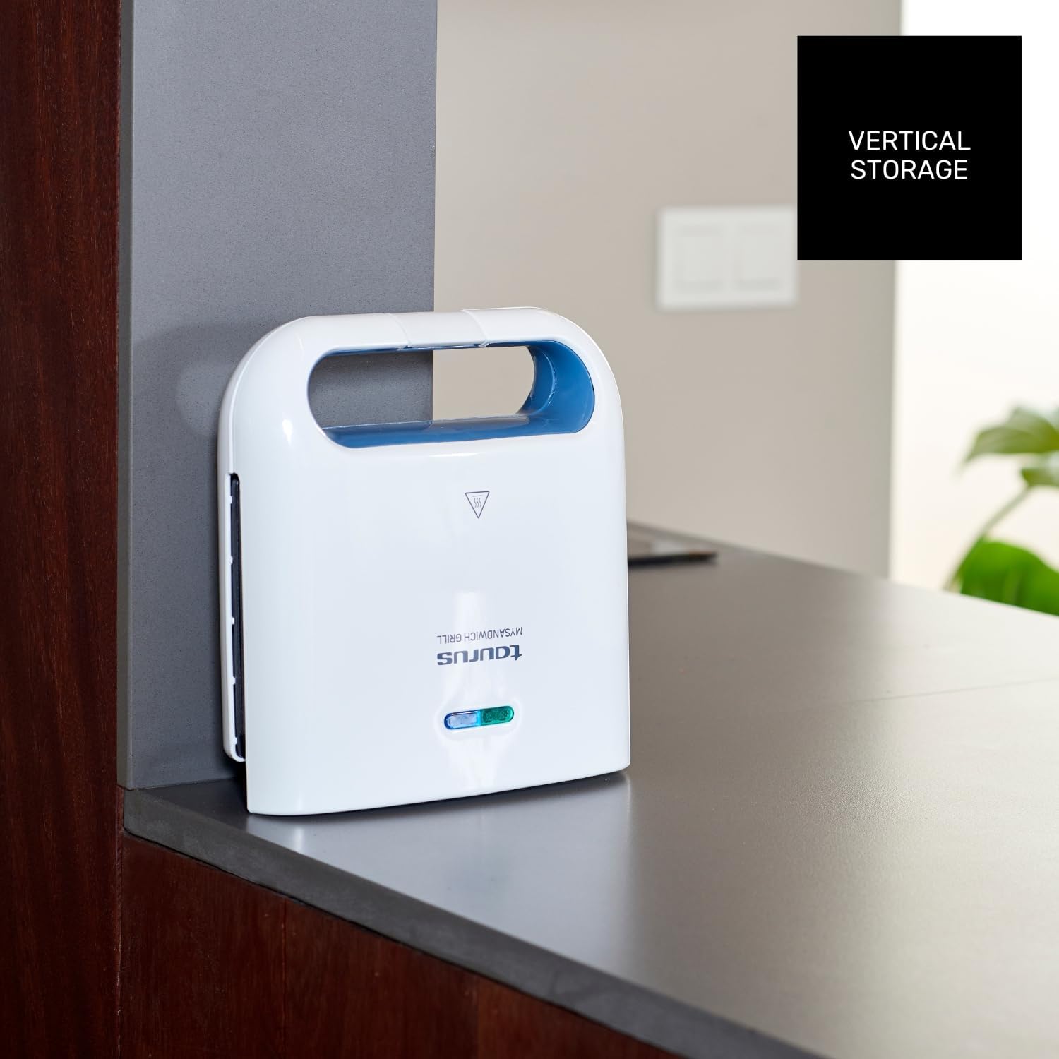 Taurus - Mysandwich Grill - grill électrique 800W, plaques antiadhésives, voyants, blanc