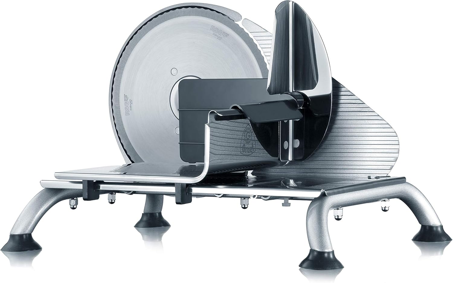 Graef - trancheuse manuelle série Manuale - lame Ø190mm - tout métal, épaisseur réglable, lame ondulée