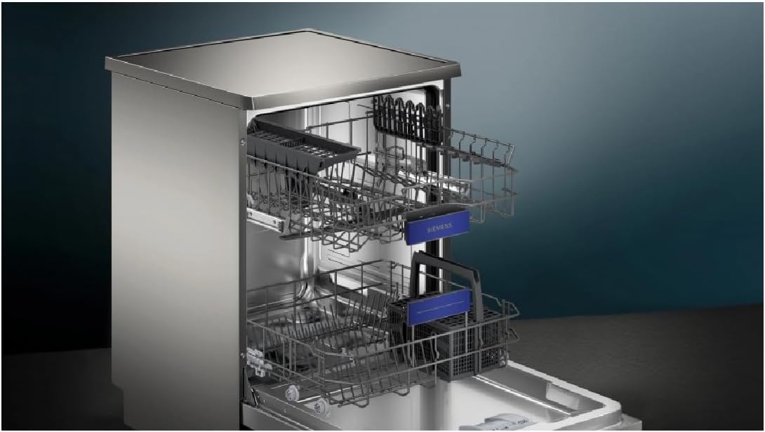 Siemens lave-vaisselle 60cm, 13 couverts, 6 programmes, Inox, WiFi, SN23EI03KE