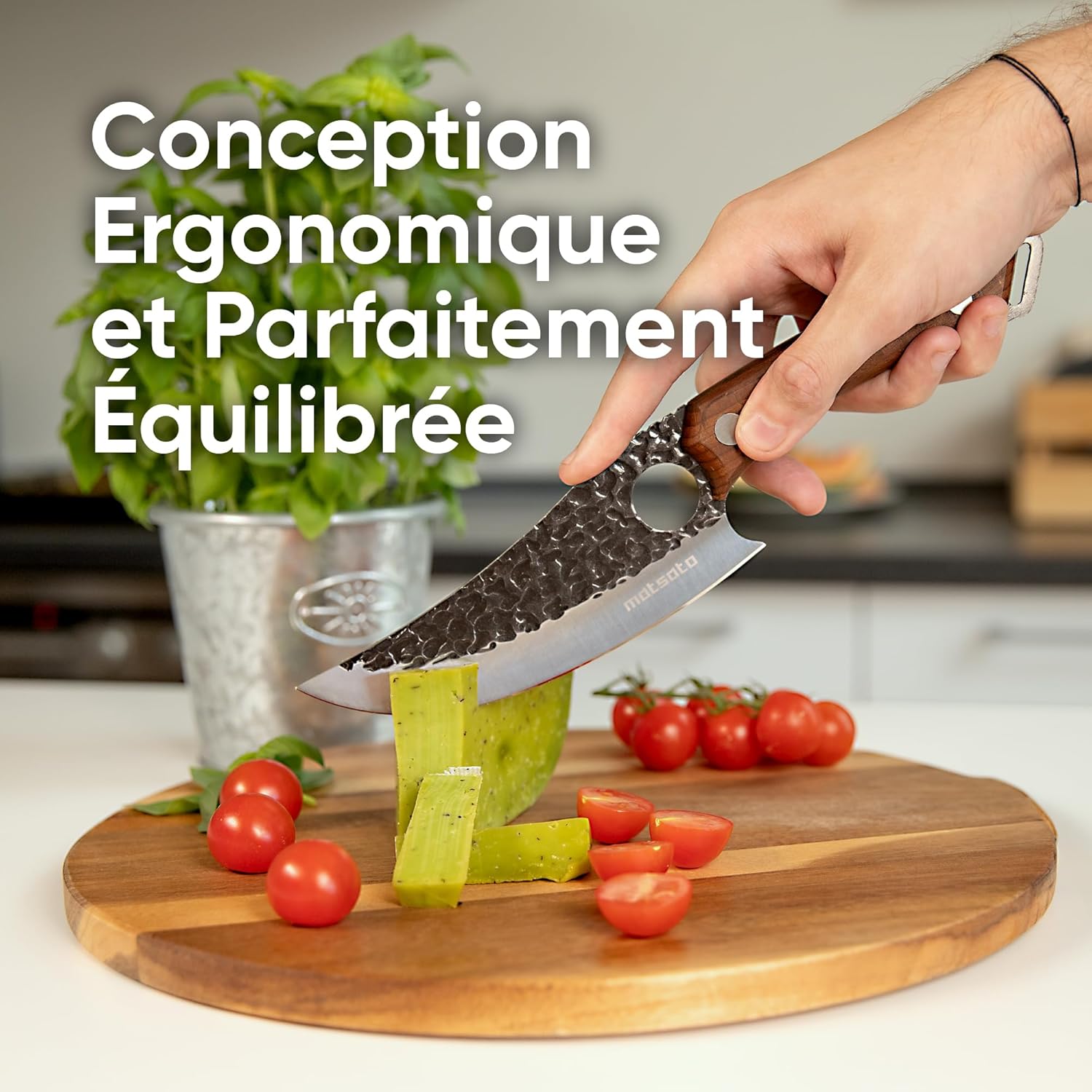 Matsato - couteau de cuisine japonais - équilibre, contrôle, modernité