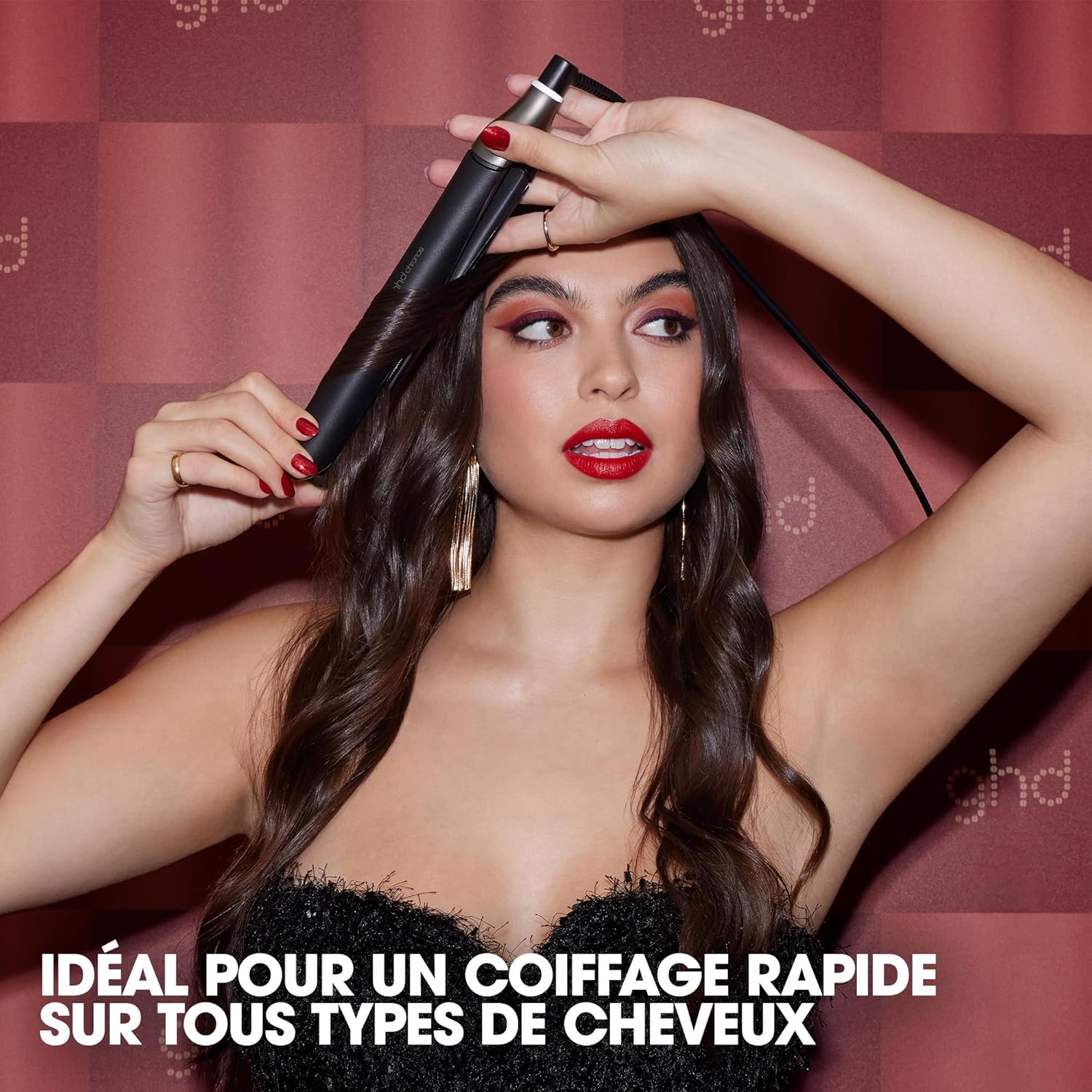 ghd - Chronos - lisseur professionnel, coiffage rapide, anti-frisottis