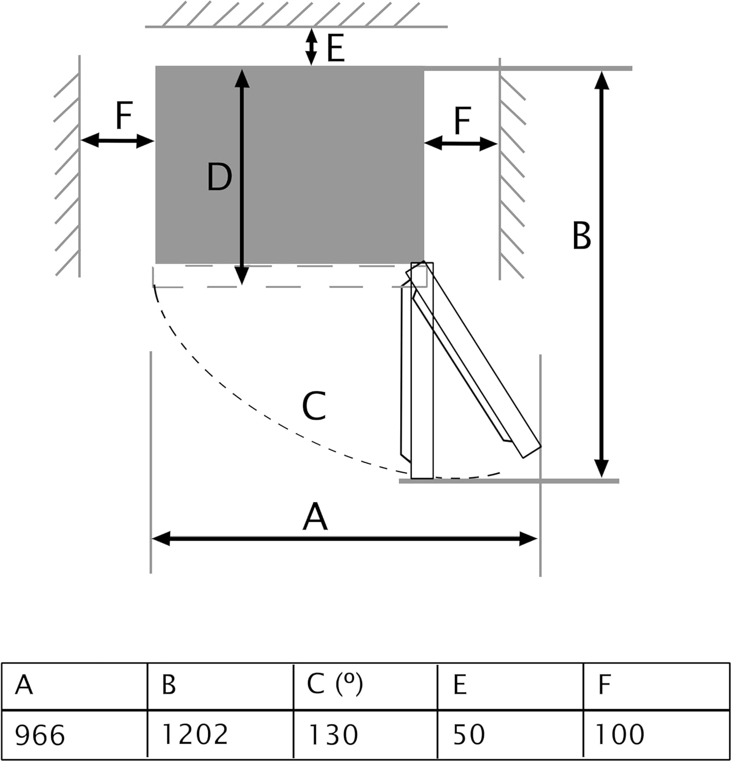 Cecotec - Bolero CoolMarket Combi Série 356 - 256L - No Frost, Économie d'énergie, Multi Airflow, mode Vacances, Glass G