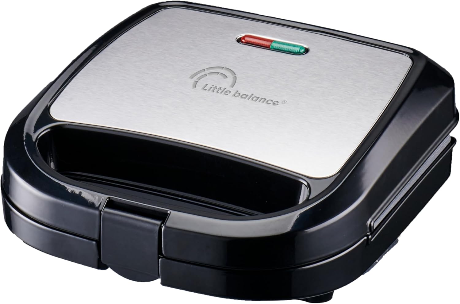 LITTLE BALANCE - Happy Gaufres - plaques antiadhésives, sans PFAS, 750W, poignée froide, 8820