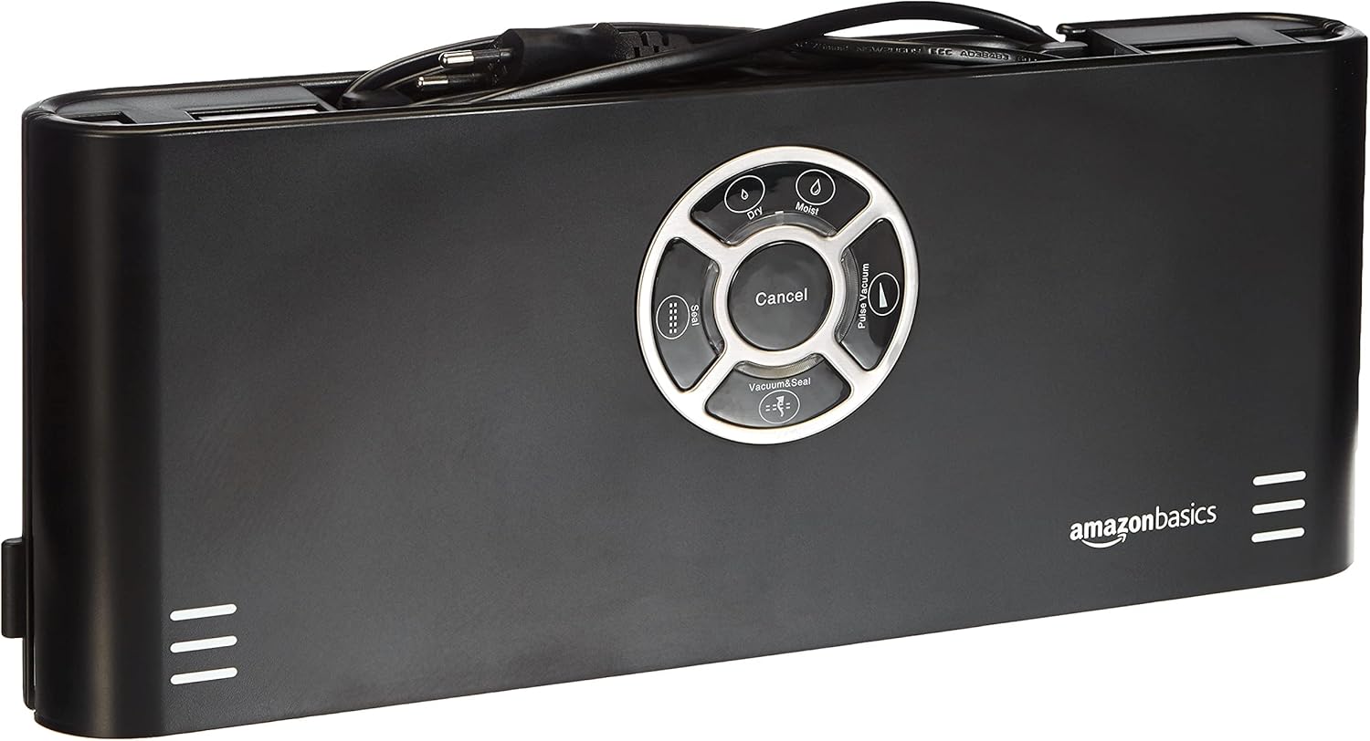 Amazon Basics - scelleuse sous vide 30 cm - automatique avec 10 sacs