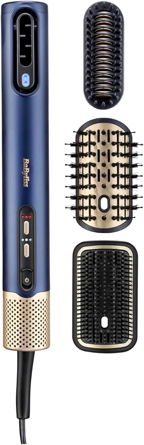 BaByliss - Air Wand - séchage, lissage, anti-frisottis, 3 accessoires, AS6553E