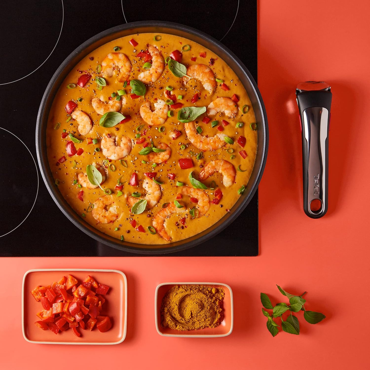 Tefal - Ingenio Preference - poêle 22 cm - inox, antiadhésive, induction, empilable, L9730302