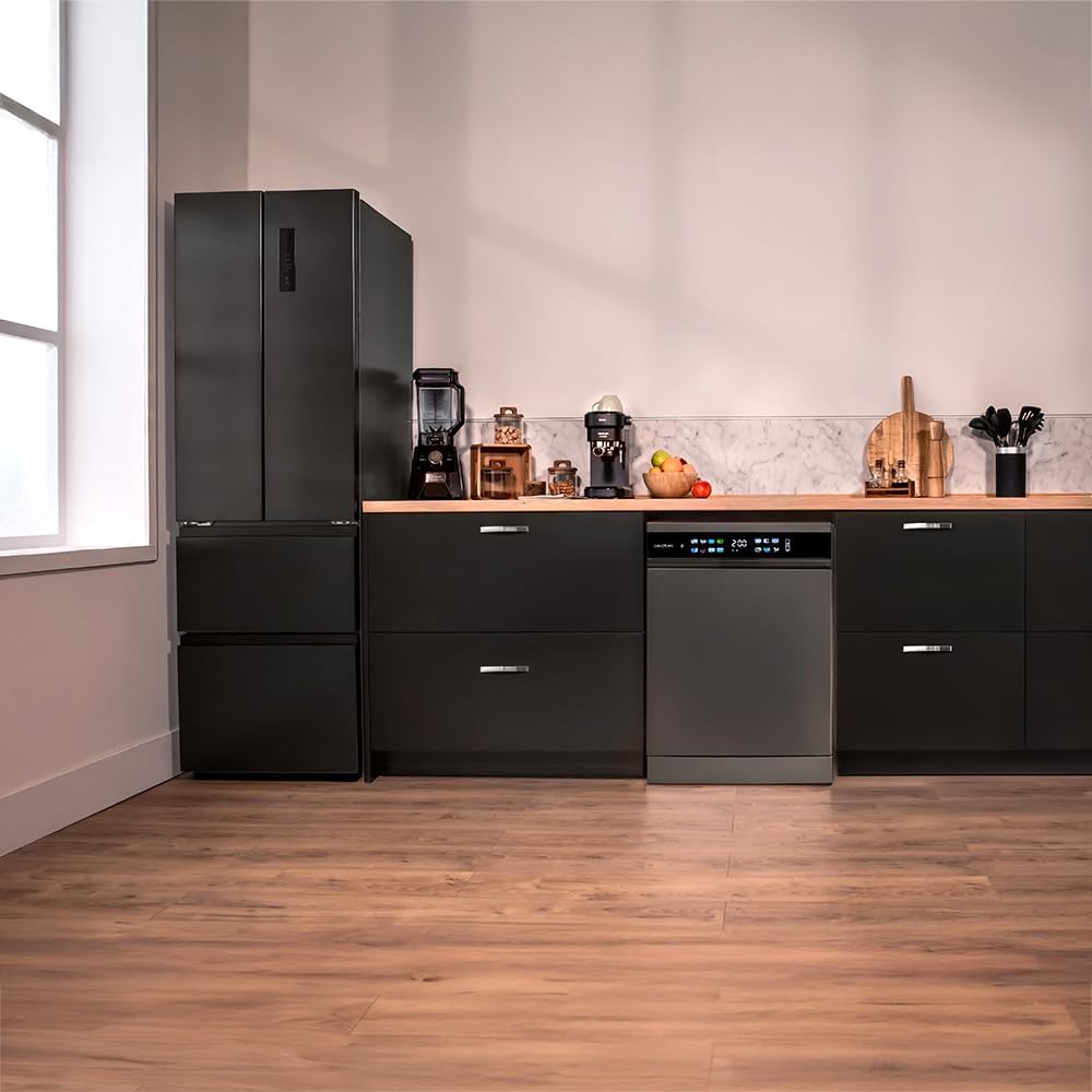 Cecotec - Bolero Aguazero (série 6210) - 60cm - 15 couverts, Classe D, écran FullColor, Dual Zone, Aquastop, plateau rég