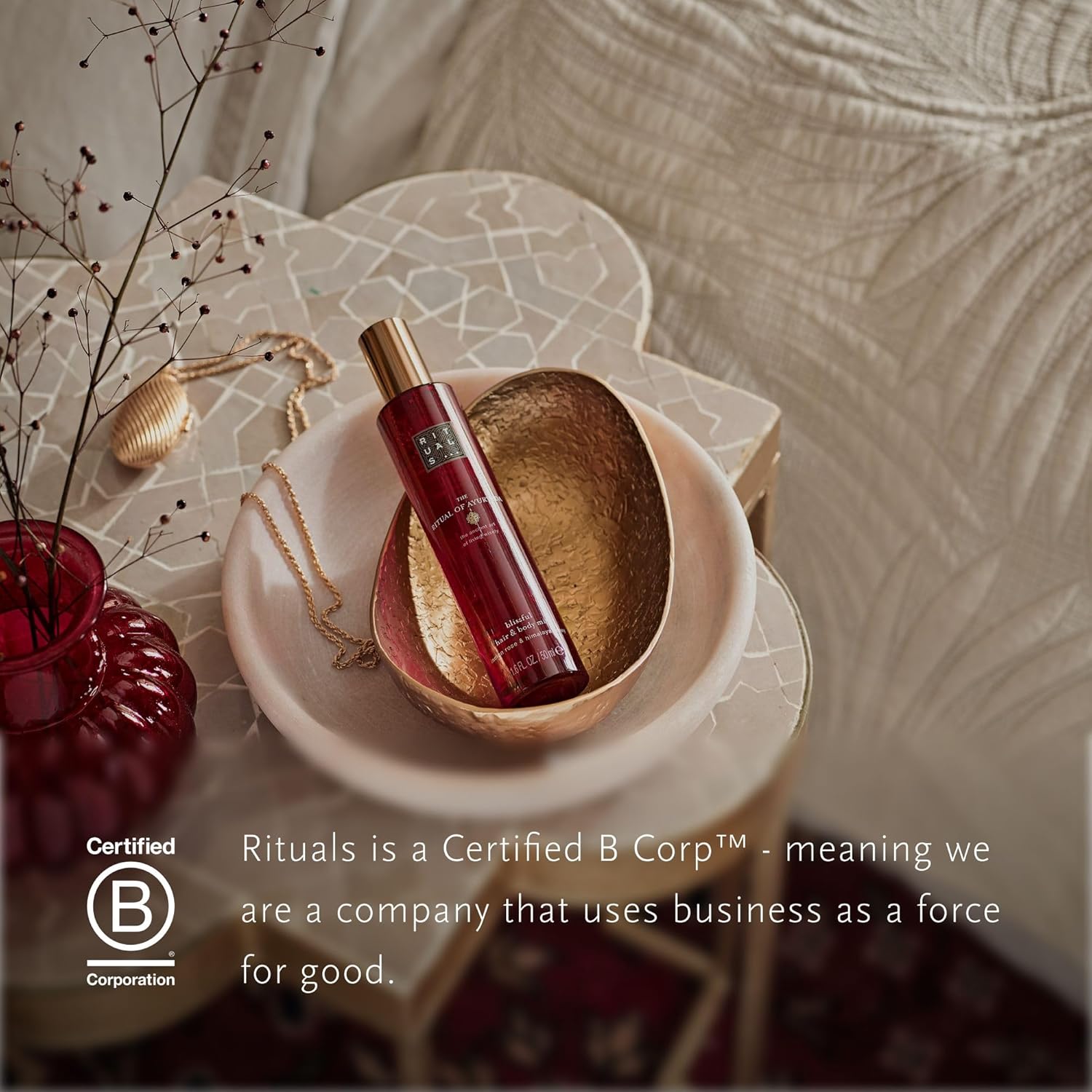 Rituals - Ayurveda série - 50ml - brume cheveux & corps apaisante