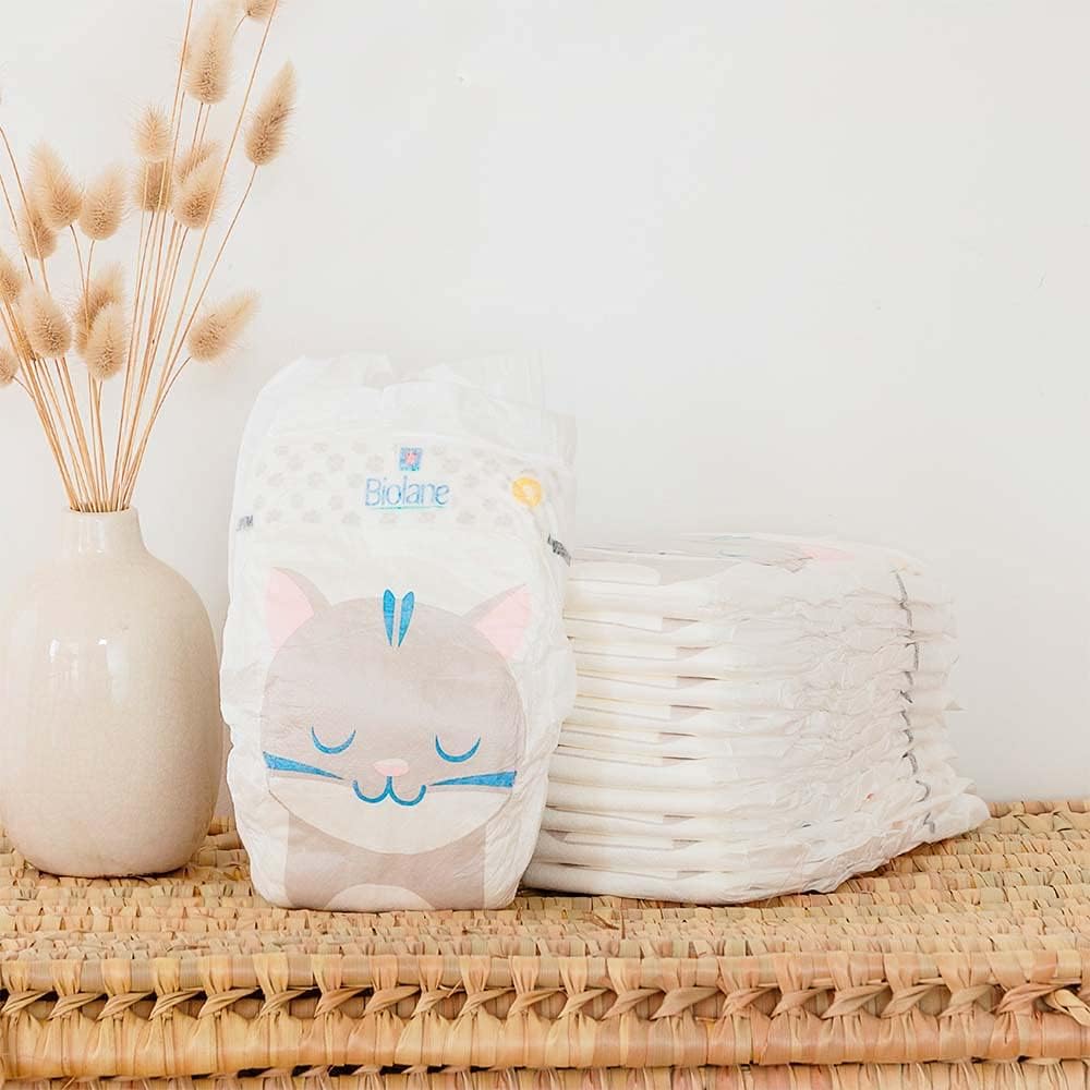 Biolane - couches éco taille 3 (4-9 kg) - 12h protection - 156 unités