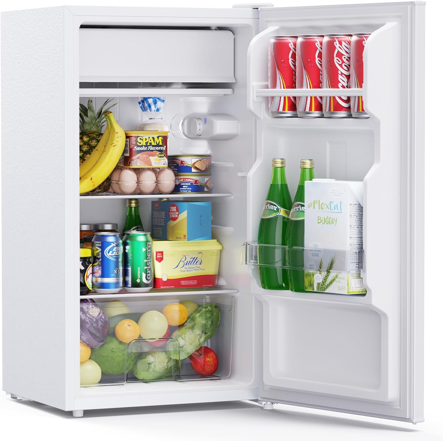 Upstreman - petit frigo 85L - éclairage, thermostat, porte réversible - CR85