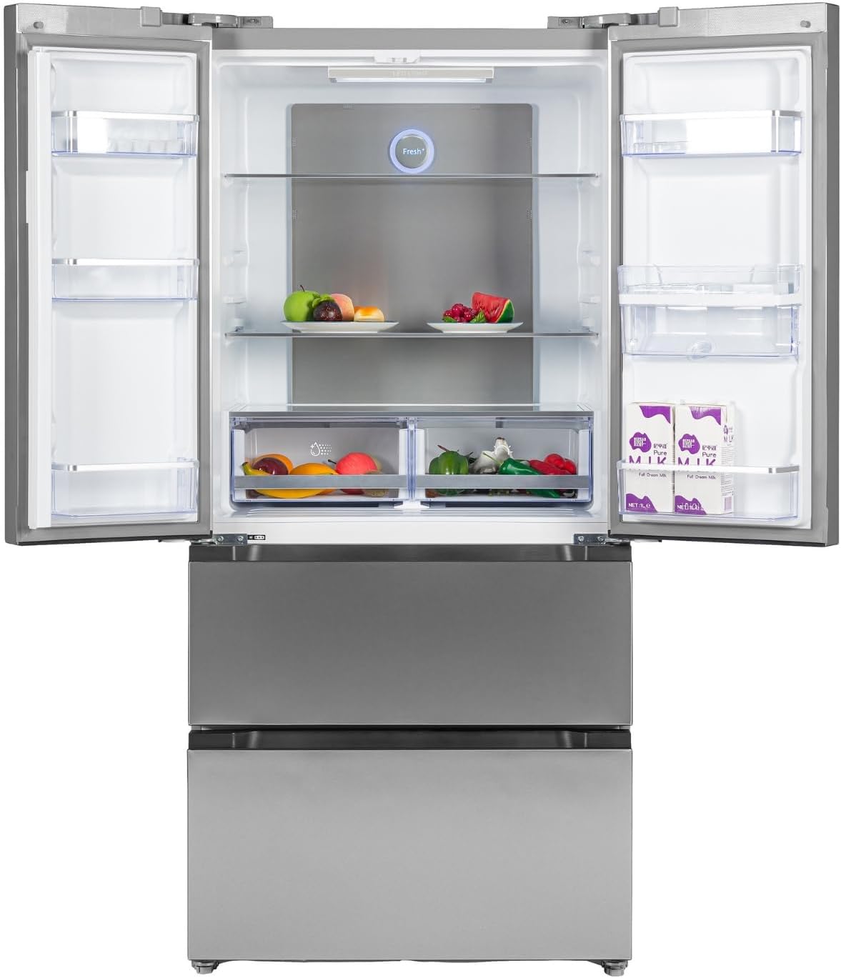 GEDTECH - réfrigérateur multi-portes inox 523L, eau, GMPFD523IX