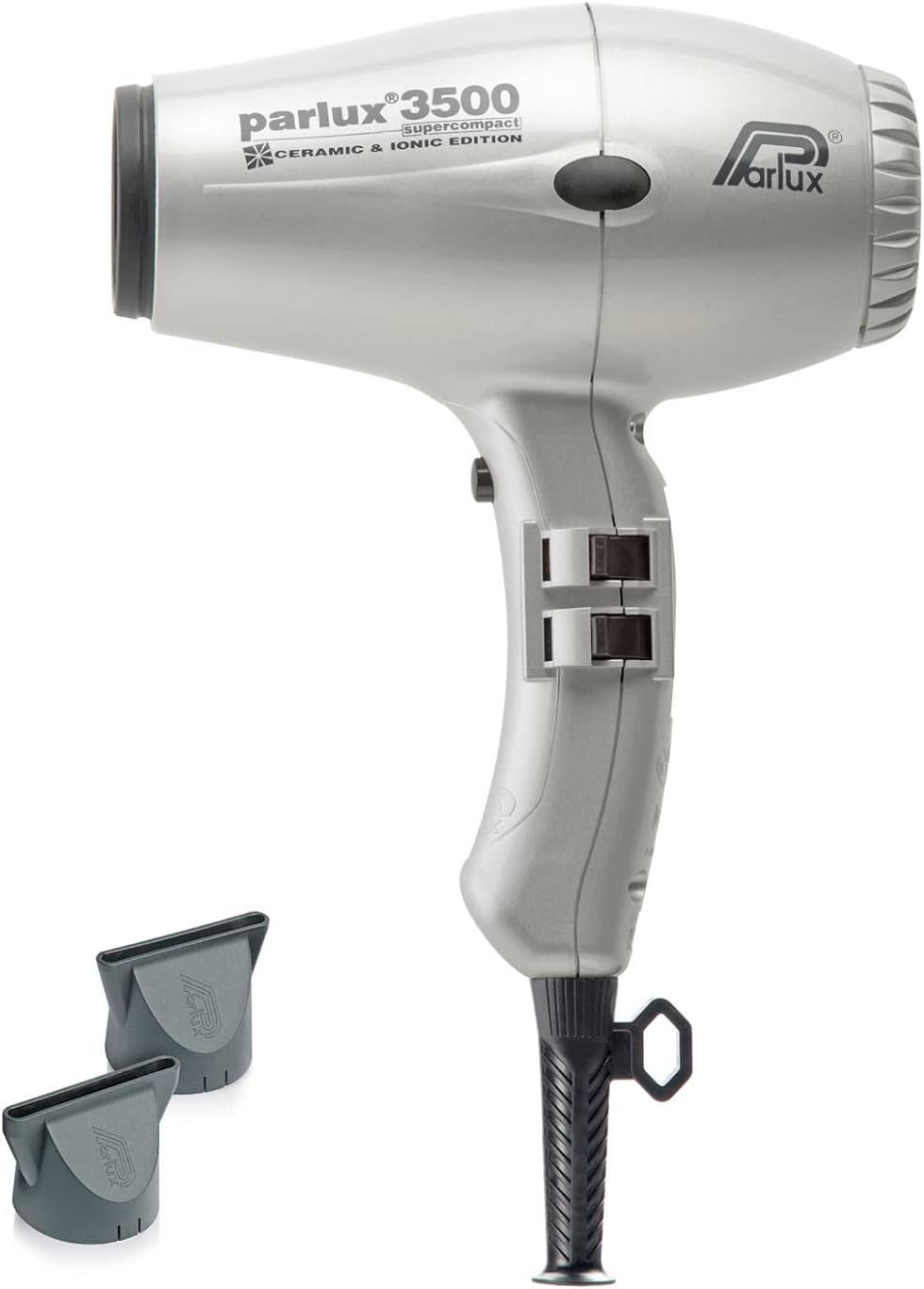 Parlux - Supercompact 3500 - compact - ionique, céramique, argent