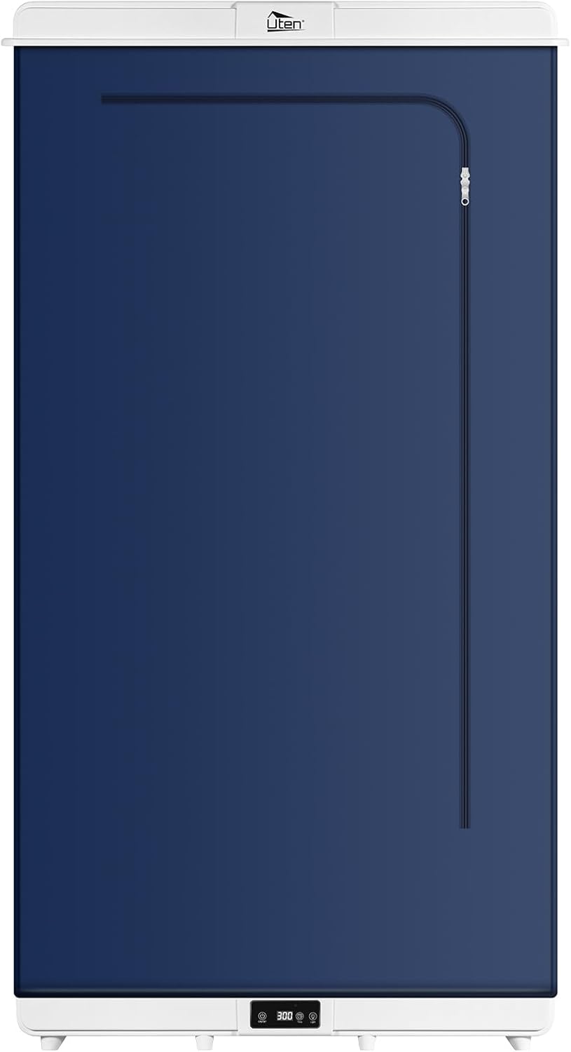 Sèche-linge électrique portable 1500W, amovible, minuterie, compact