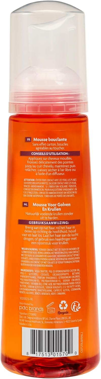 Cantu - Mousse Coiffante Wave Whip - 248 ml - Beurre de Karité, cheveux naturels