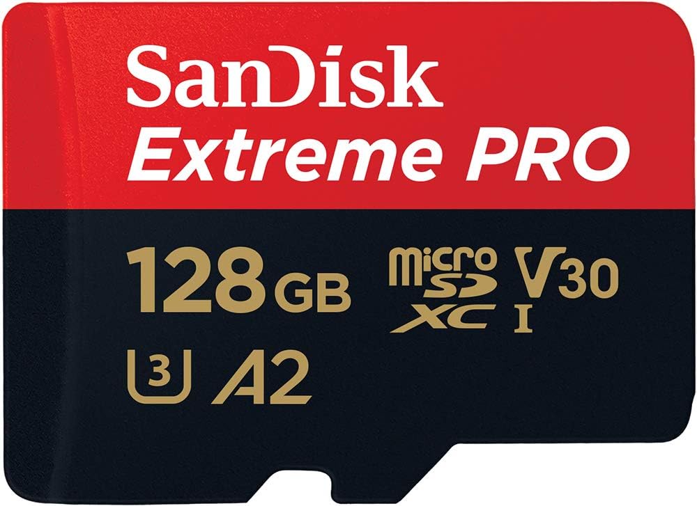 SanDisk - Extreme PRO microSDXC 128Go - 200Mo/s, A2, UHS-I, V30