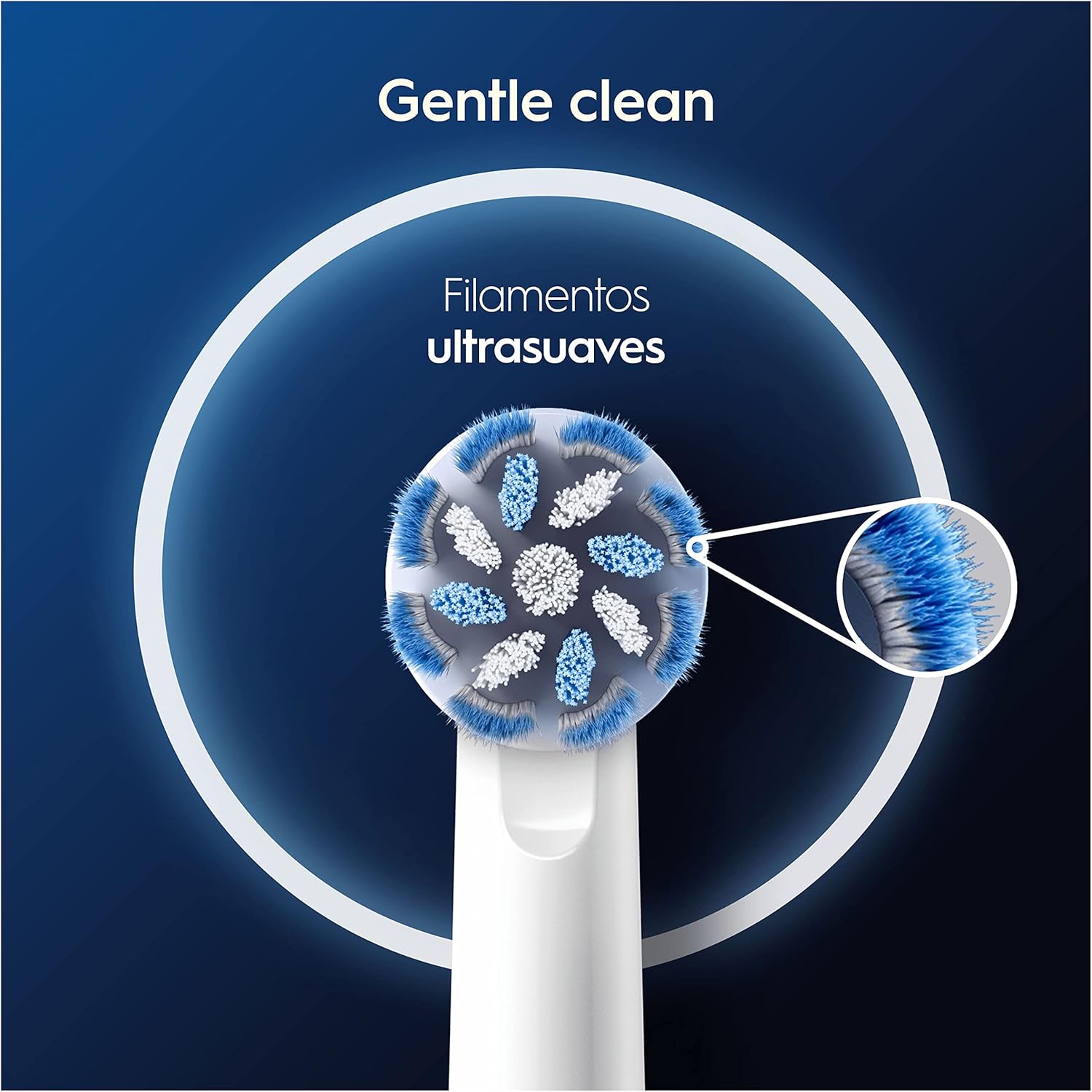 Oral-B - brossettes Sensitive Clean - 12 unités - brins ultra doux, gencives saines