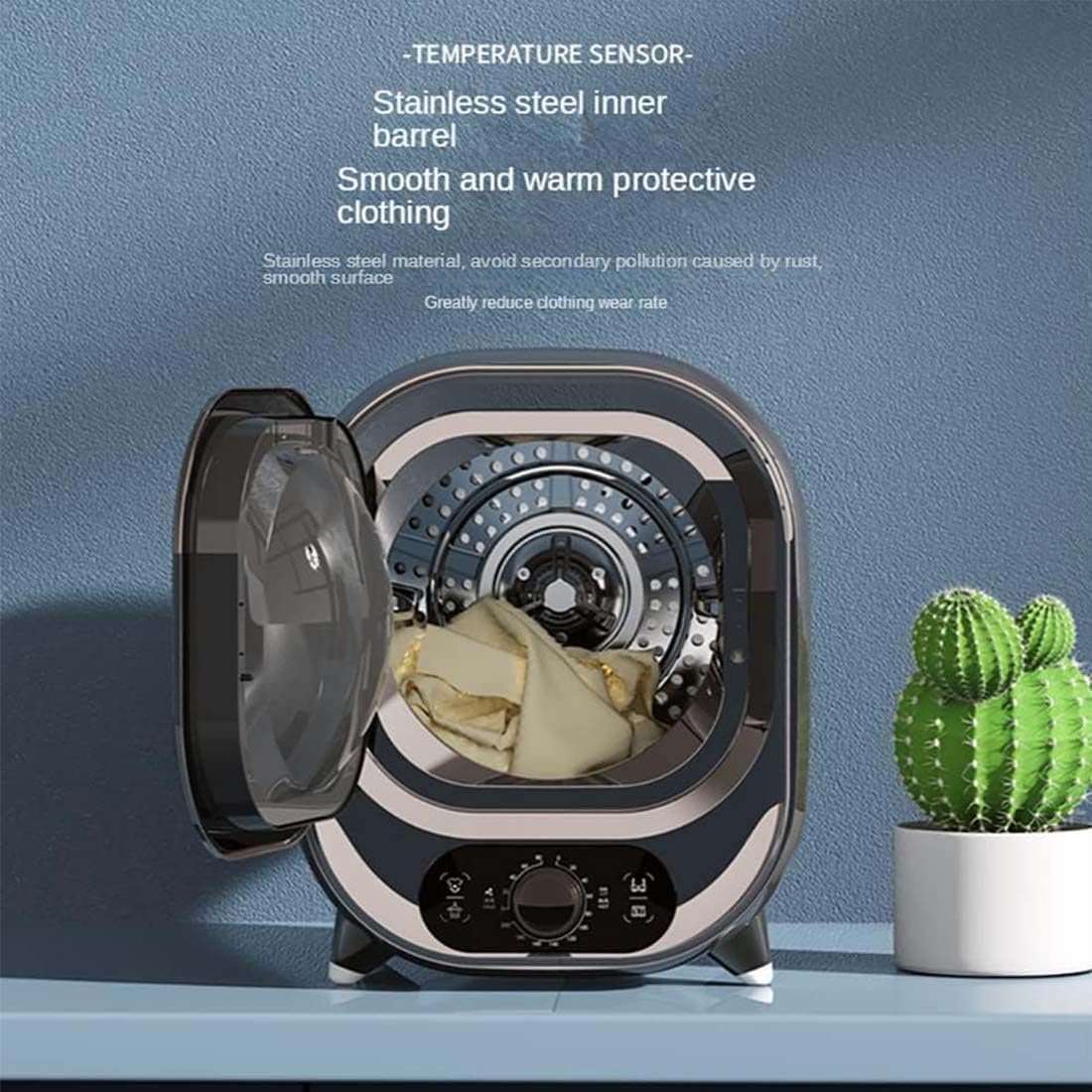 Sèche-linge portable - compact, 0,8 kg, 450W, 31x39x38cm