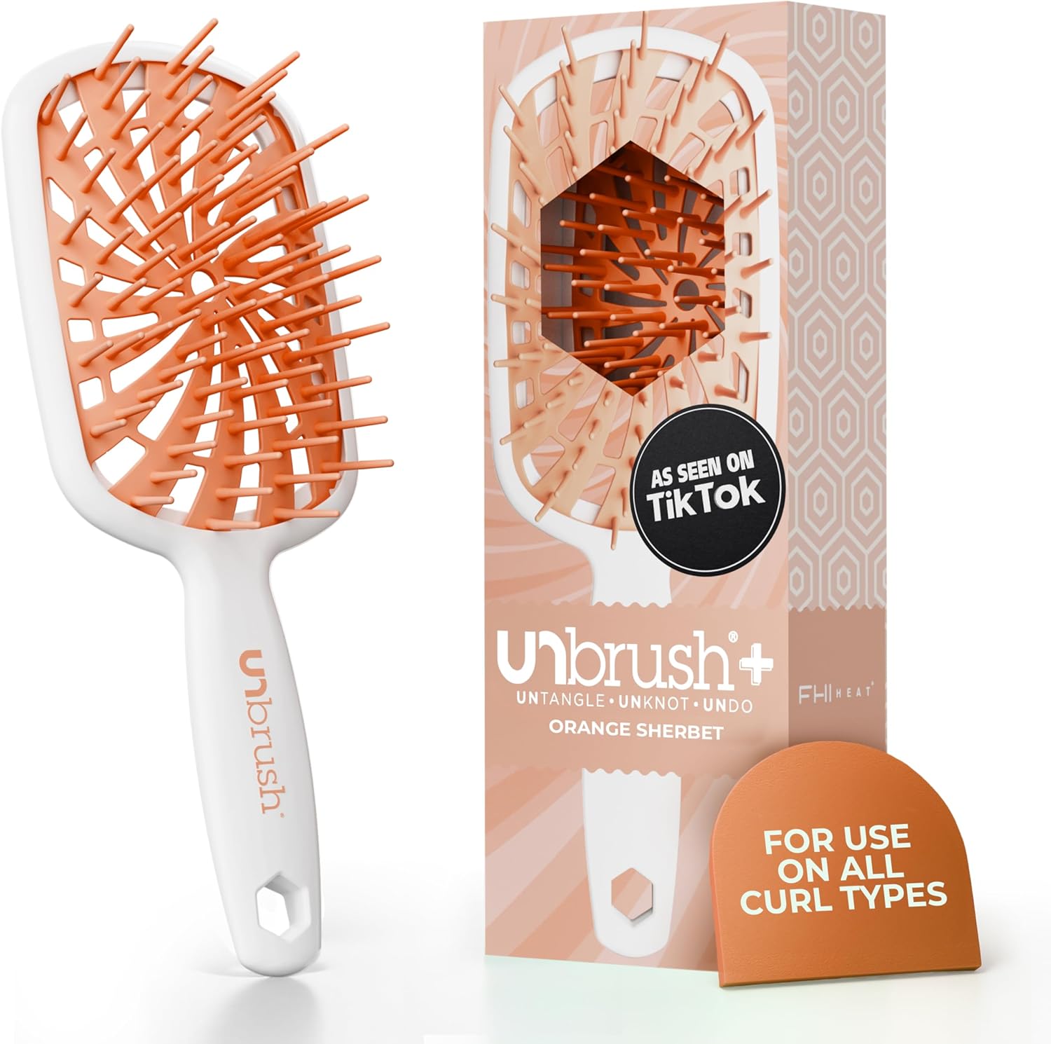 FHI Heat - UNbrush Plus - ultra légère, 84 poils UltraFlex, ventilée