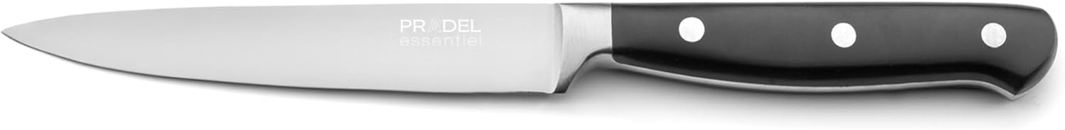 Blason - couteau steak - lame 12,5 cm inox, finition satinée, noir