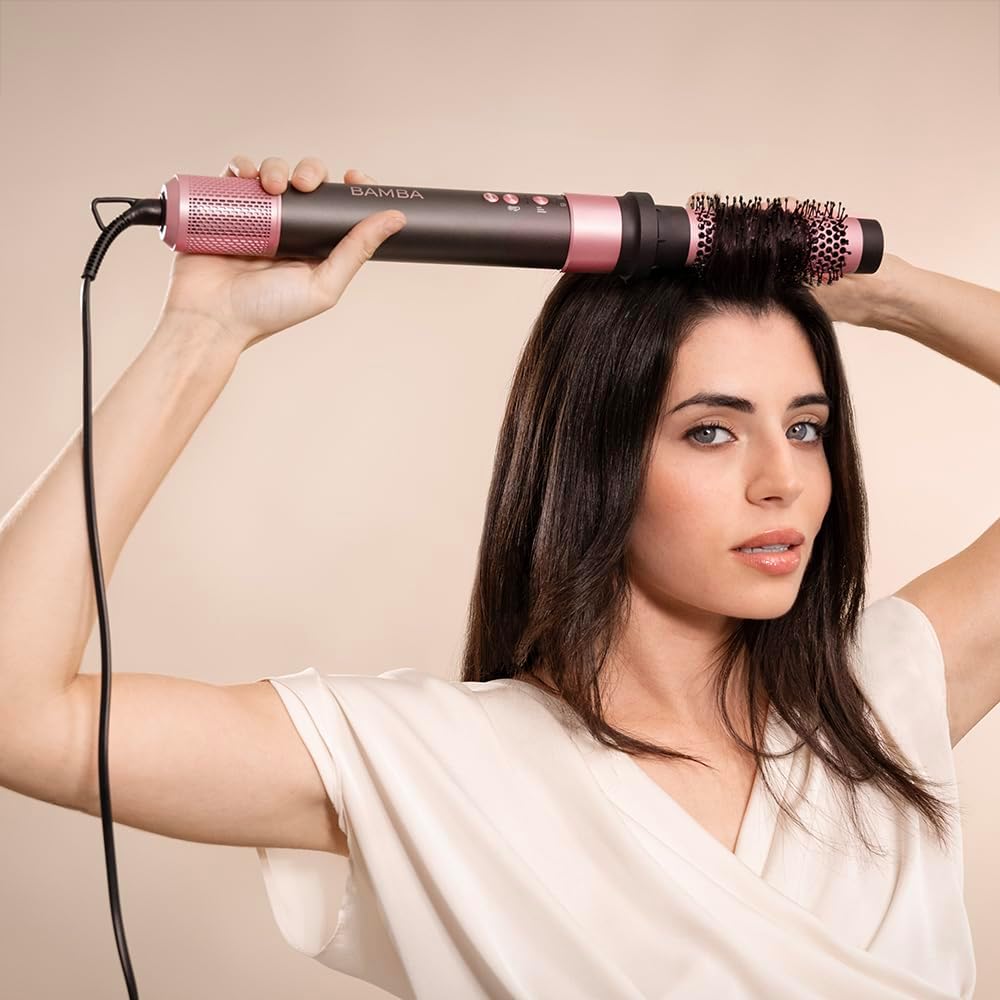 Cecotec - Brosse soufflante AirGlam - 1400W, Coanda, 3 vitesses, contrôle chaleur intelligent