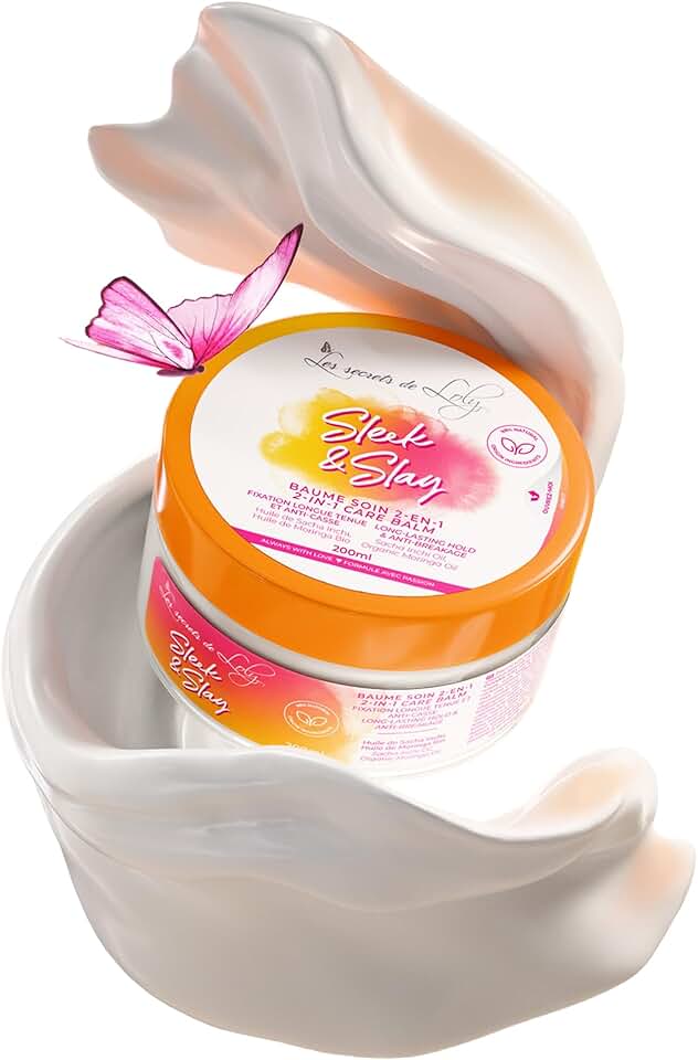 Les Secrets de Loly - Sleek & Slay - 200ml - fixation longue tenue, anti-casse, huiles bio