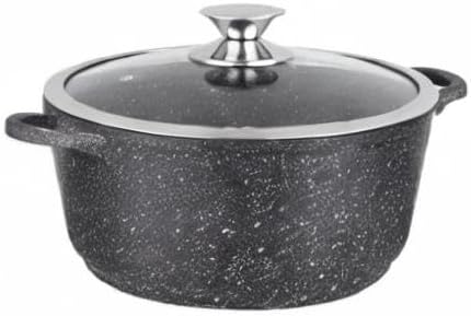 Kamberg - faitout en fonte d'aluminium 40 cm, revêtement pierre, tous feux, 0008036