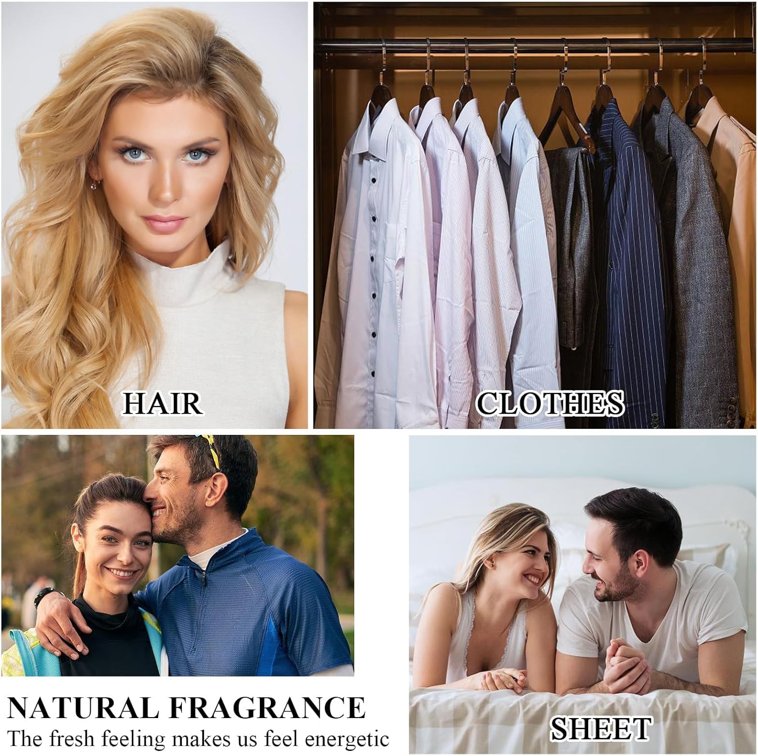 Parfum pour femme - brume cheveux & corps - 100ml - floral frais