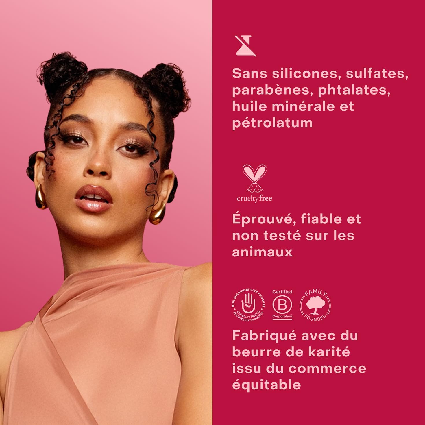 Shea Moisture - Masque Hydratation Intense - 355ml - Miel de Manuka, Huile de Mafura, cheveux secs