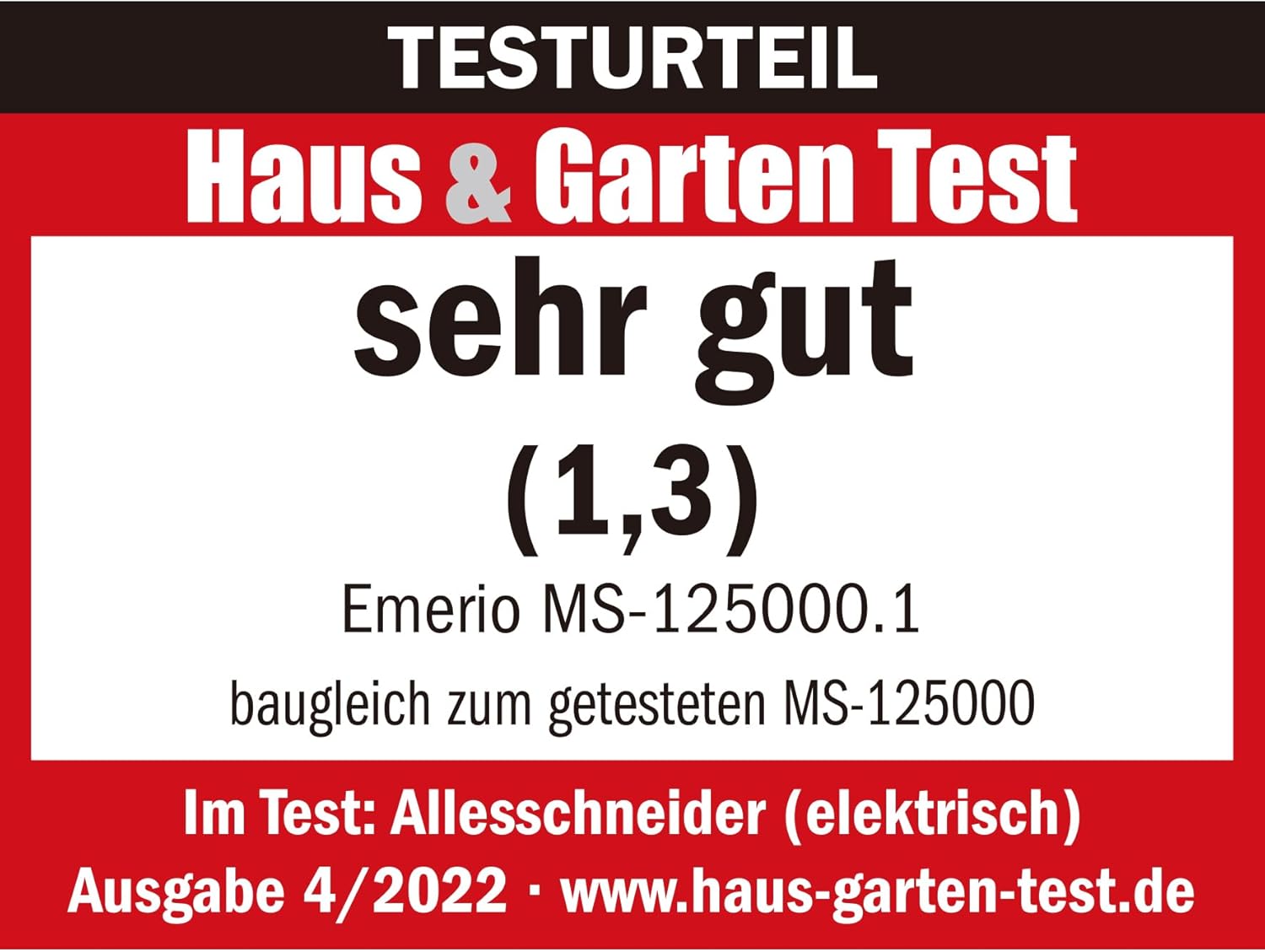 Emerio - Trancheuse pliable, 0-17mm, lame inox, 100W, sécurité