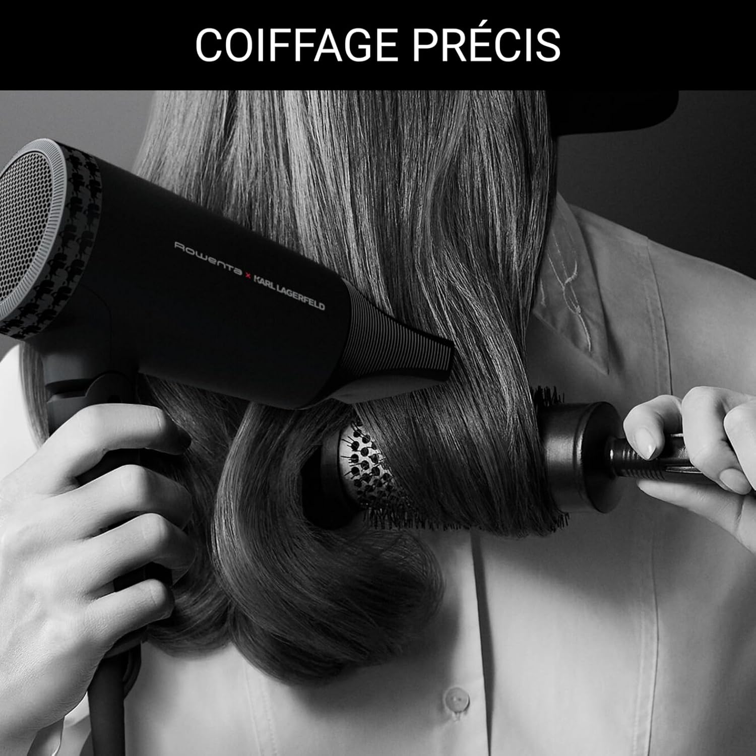Rowenta - sèche-cheveux Express Style, compact, pliable, bi-voltage, CV184LF0