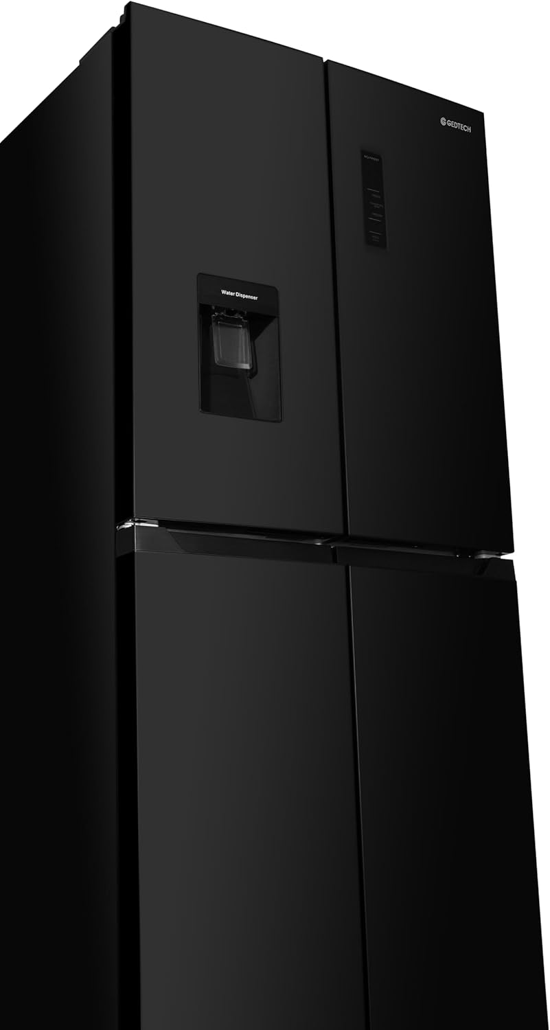 GEDTECH - Réfrigérateur multi-portes 470L, No Frost, noir - GMP470BL