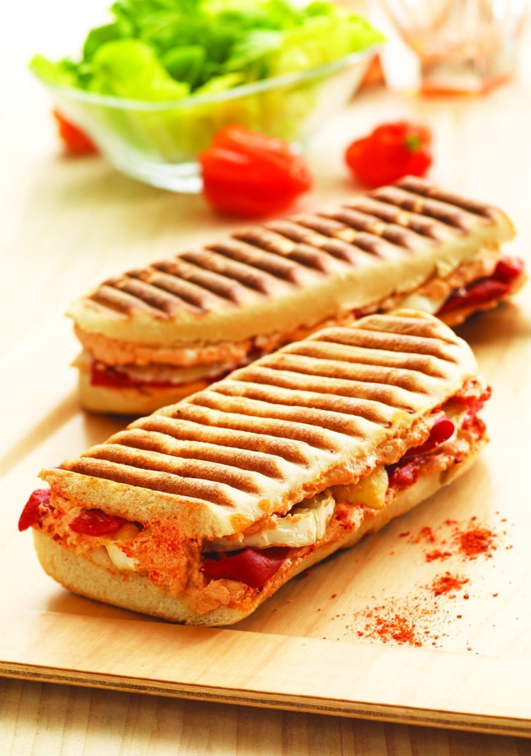 Tefal - Snack Collection - 2 plaques grill-panini, livre de recettes - XA800312