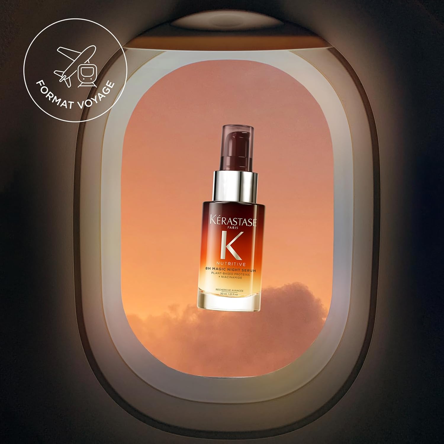 Kérastase - Nutritive 8H Magic Night Serum - crème cheveux secs - nutrition, protection humidité, brillance, force