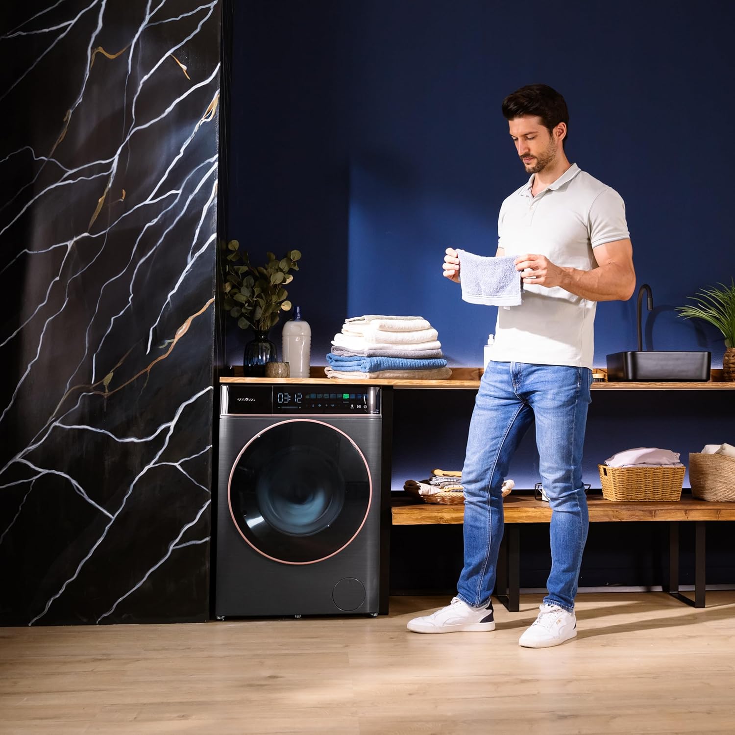 Cecotec - Bolero DressCode 10 kg 1400 tr/min, écran 10,3