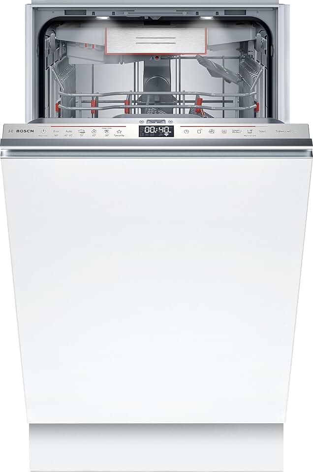 Bosch - lave-vaisselle Série 6 - 45 cm - 10 couverts, 42 dB, Home Connect, SPV6EMX05E