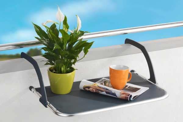 WENKO - Maximex 2en1 - 53x34x16cm - Séchoir et étagère pour balcon et radiateur