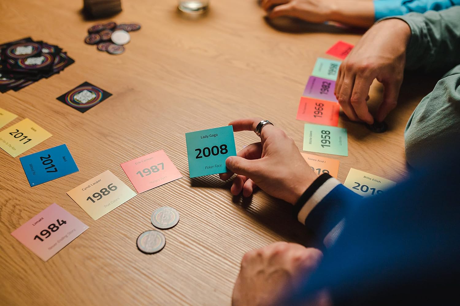 Dujardin - Hitster - jeu d'ambiance adulte - 2 à 10 joueurs, 16+