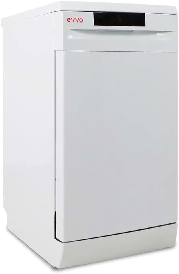EVVO - Lave-vaisselle Slim 45 cm, 9 couverts, 5 programmes, D1