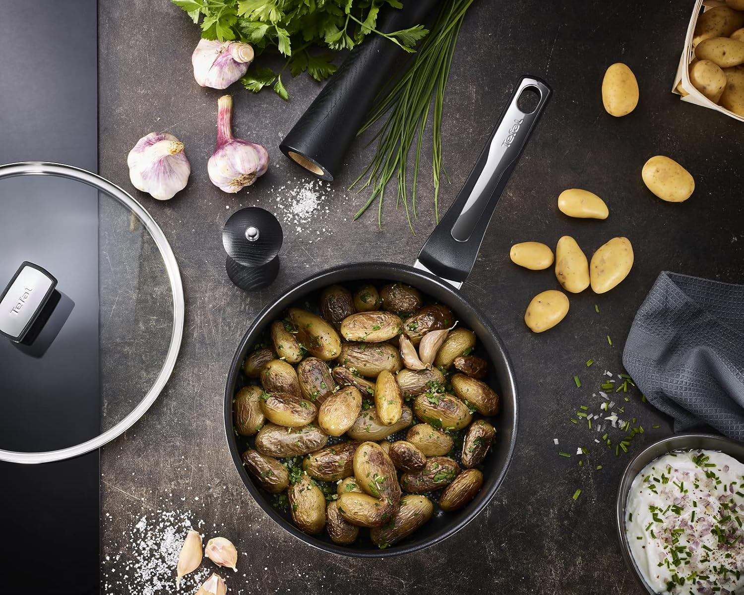 Tefal - Emotion - sauteuse 26cm, induction, antiadhésif, E3003304