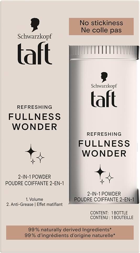 Schwarzkopf - Taft Poudre Coiffante 10g - volume, effet mat, 99% naturel
