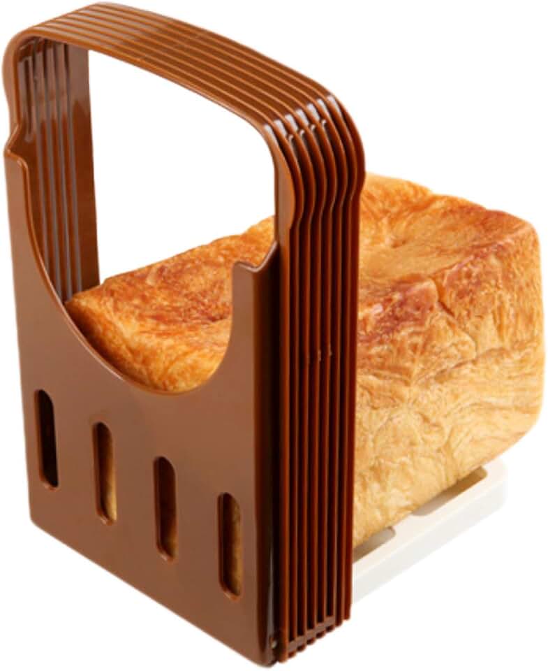 Trancheuse à pain pliable - portable, pour pain et gâteau, compacte