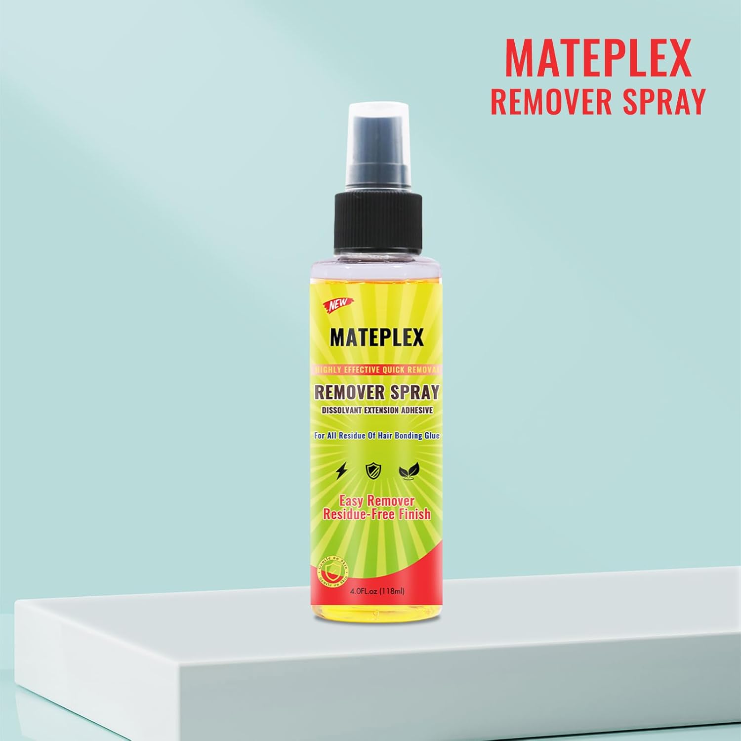 Dissolvant extensions adhésives 118ml - action rapide et facile