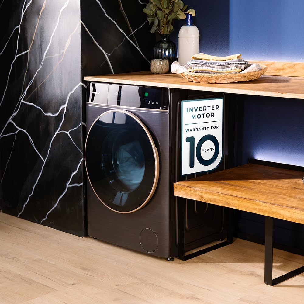 Cecotec - Bolero DressCode 9900 - 9kg, 1400 tr/min, écran 10,3