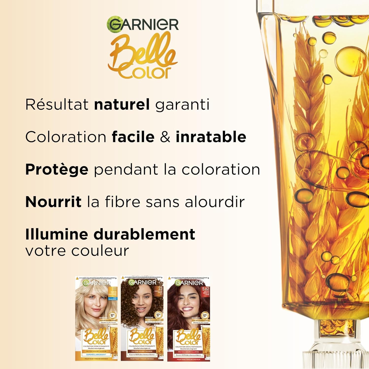 Garnier - Belle Color crème - 100ml - blond clair cendré naturel