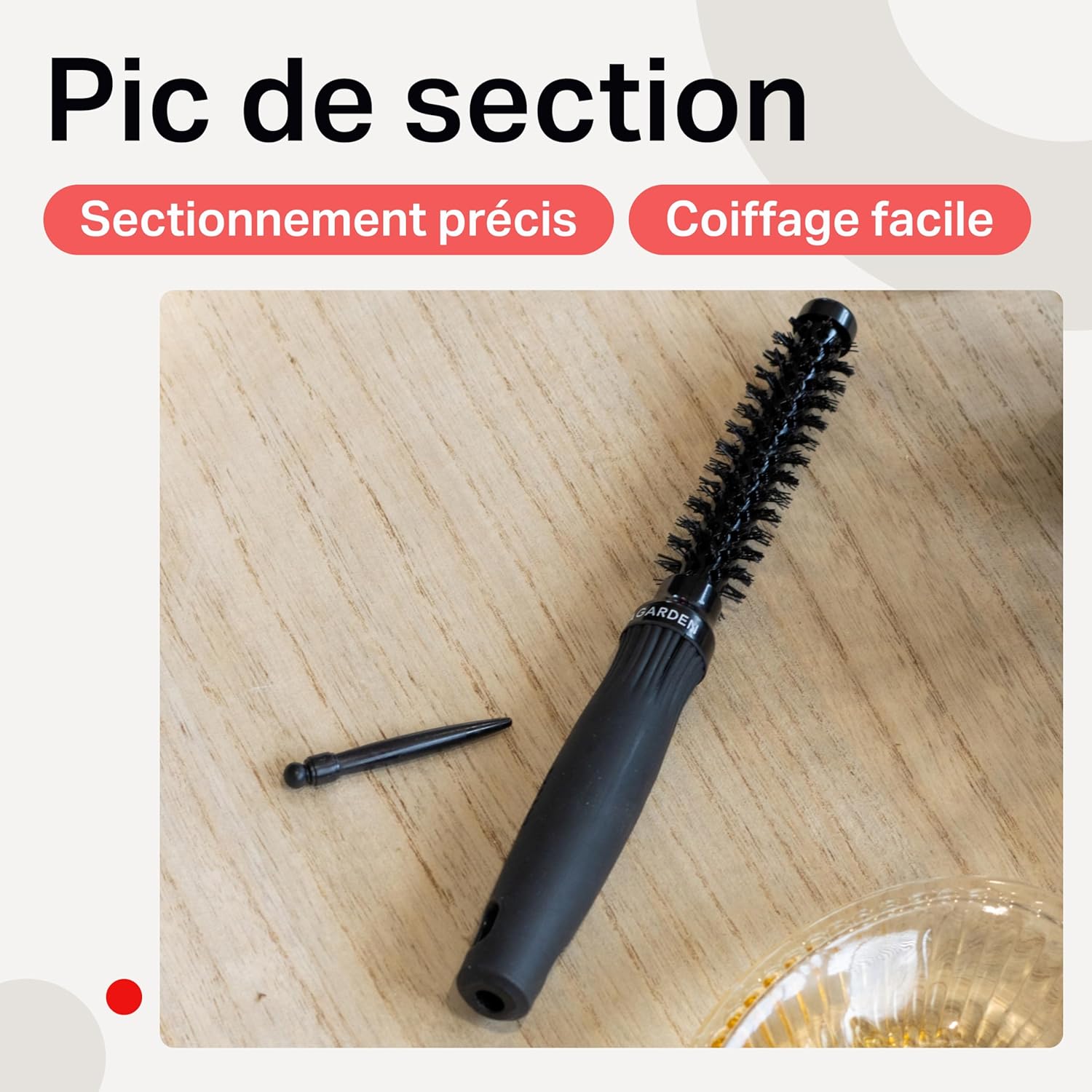 Olivia Garden - Expert Blowout Shine - céramique, antistatique, brushing lumineux