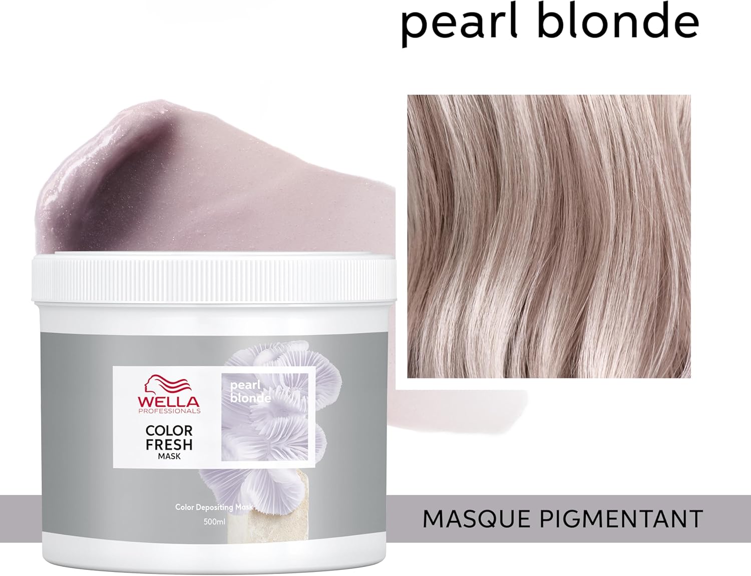 Wella Professionals - Color Fresh Mask - nuances blond/châtain/cuivre/brun - masque temporaire hydratant zéro dommages