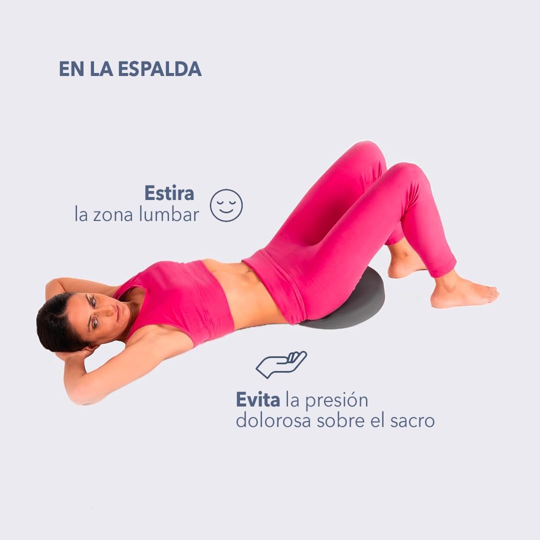 PHYSIOMAT - La Galette Dos Parfait - coussin d'assise ergonomique, soutien lombaire, confort adaptable